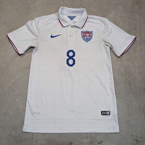 Nike Clint Dempsey USMNT Jersey White Flaws Mens S